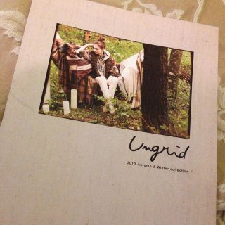 アングリッド(Ungrid)のungrid2013A/Wカタログ(その他)