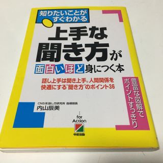 上手な聞き方が面白いほど身につく本 知りたいことがすぐわかる(文学/小説)