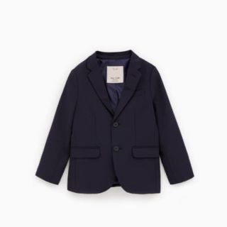 ザラキッズ(ZARA KIDS)のZARA BOYS ベーシックネイビースーツ３点セット(ドレス/フォーマル)