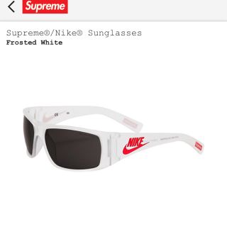 シュプリーム(Supreme)の正規 新品 白 supreme nike sunglasses サングラス(サングラス/メガネ)