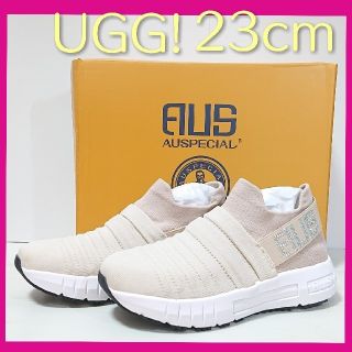 アグ(UGG)の10％ｵﾌ!［新品未使用]UGG Auspec アグ 23cm 防水 スニーカー(スニーカー)