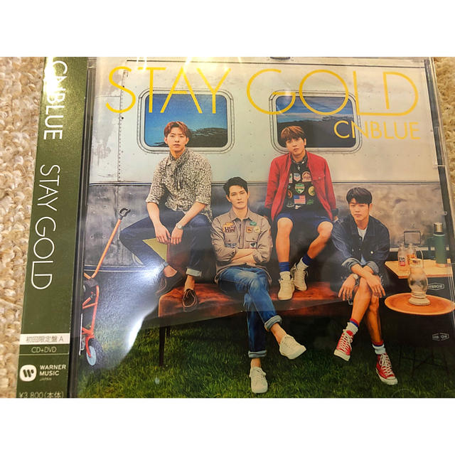 CNBLUE(シーエヌブルー)のCNBLUE STAY GOLD 初回限定A エンタメ/ホビーのCD(K-POP/アジア)の商品写真