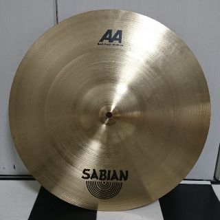 ⑦SABIAN AA Rock Crash18インチ、ひび割れあり(シンバル)