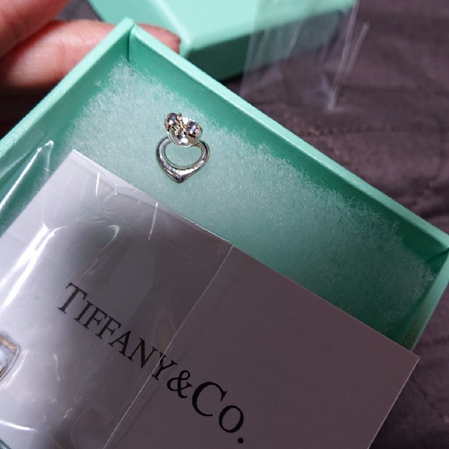 Tiffany & Co.(ティファニー)のティファニー　オープンハート　ピアス レディースのアクセサリー(ピアス)の商品写真