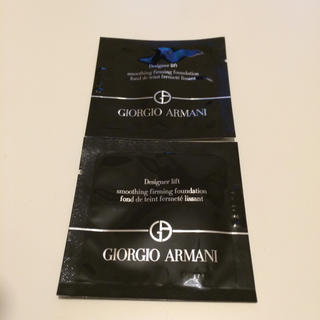 ジョルジオアルマーニ(Giorgio Armani)のアルマーニファンデサンプル約10回分💗(ファンデーション)