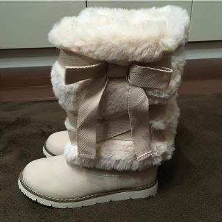 ザラキッズ(ZARA KIDS)の【新品】ZARA ガールズ ブーツ 19.5cm(ブーツ)