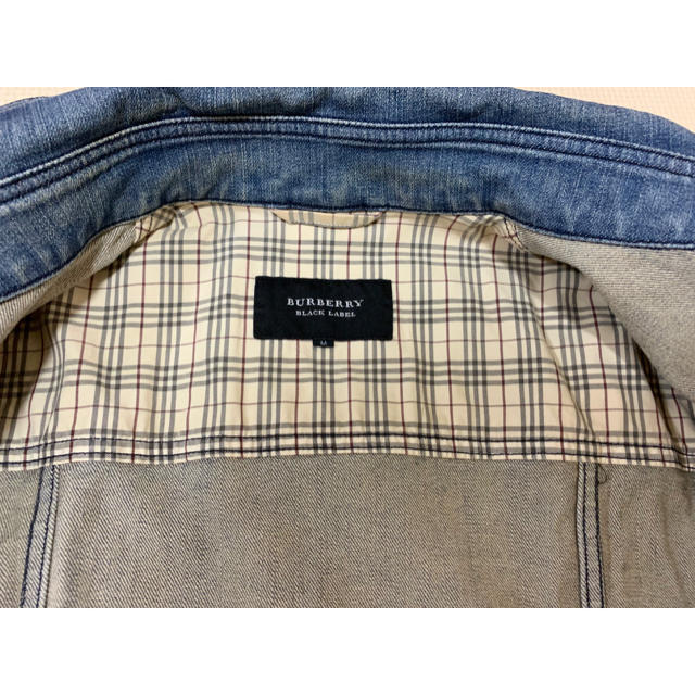 BURBERRY BLACK LABEL(バーバリーブラックレーベル)のBURBERRY Gジャン Mサイズ メンズのジャケット/アウター(Gジャン/デニムジャケット)の商品写真