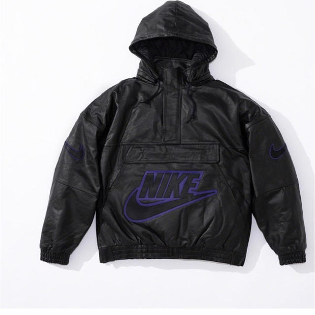 新作商品 Supreme - Supreme®/Nike® Leather Anorak レザージャケット 新作商品 Supreme - Supreme®/Nike® Leather Anorak レザージャケット