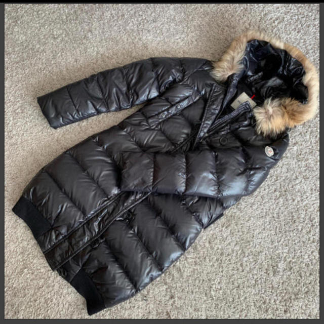 超美品の サイズ0 ダウン モンクレール LUCIE MONCLER - MONCLER 黒