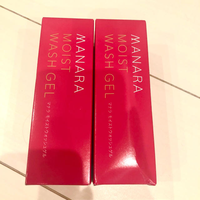 maNara(マナラ)のマナラ　モイストウォッシュゲル　2個セット コスメ/美容のスキンケア/基礎化粧品(洗顔料)の商品写真