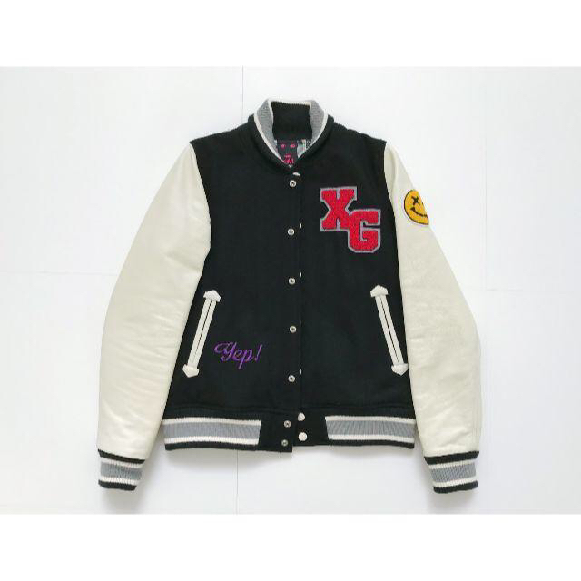 X-girl(エックスガール)の【れんきち 様専用】X-GIRL Varsity Jacket レディースのジャケット/アウター(スタジャン)の商品写真