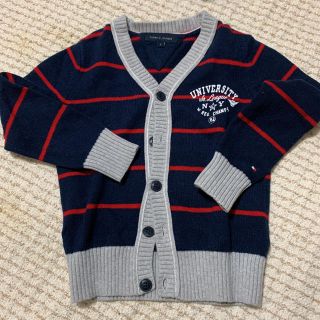 トミーヒルフィガー(TOMMY HILFIGER)のトミーヒルフィガー 厚手生地のカーディガン 90(カーディガン)