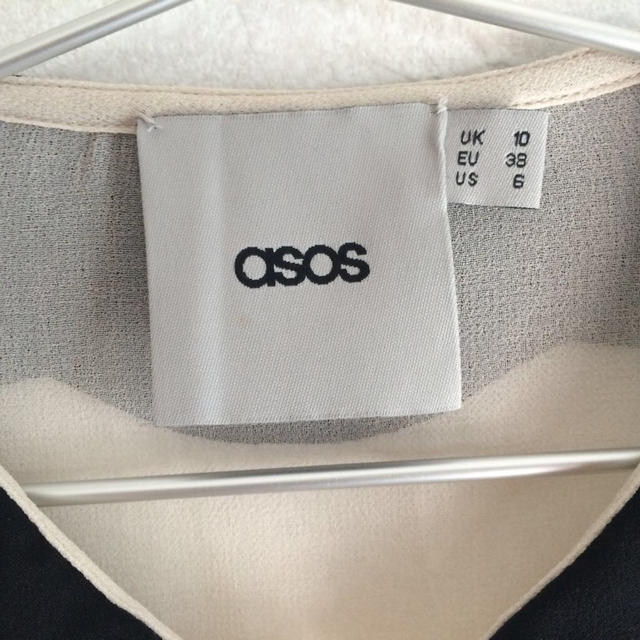 asos(エイソス)の❤️丸襟シフォンシャツ❤️ レディースのトップス(シャツ/ブラウス(長袖/七分))の商品写真