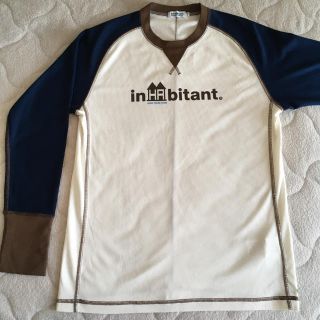 インハビダント(inhabitant)の【非売品】美品　INHABITANT インハビタント　ロングスリーブシャツ①(Tシャツ/カットソー(七分/長袖))