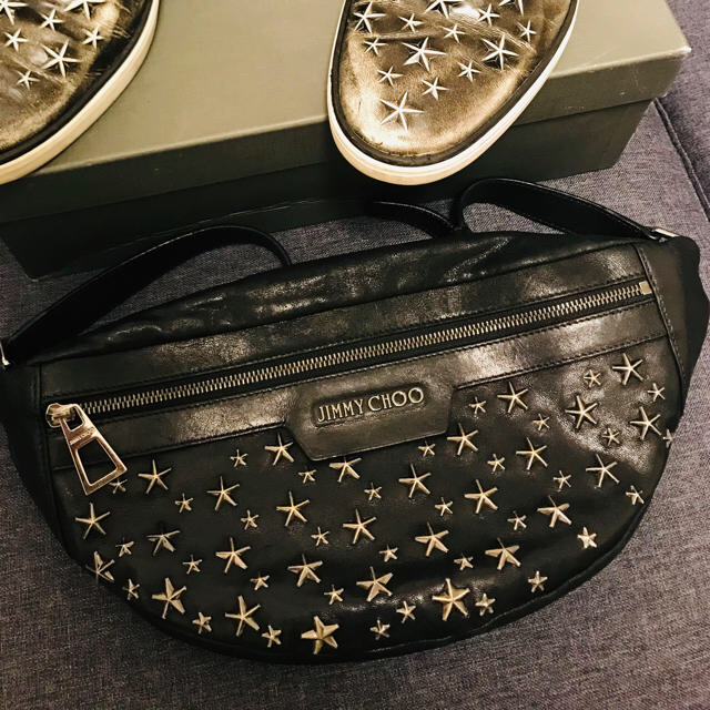 JIMMY CHOO(ジミーチュウ)の正規　定価¥14万　ジミーチュウ  ウエスト　ボディ メンズのバッグ(ウエストポーチ)の商品写真