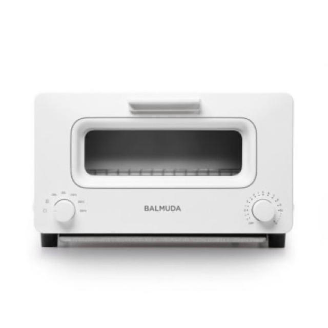 新品】BALMUDA スチームオーブントースター ホワイト-