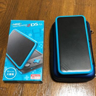 ニンテンドー2DS(ニンテンドー2DS)の【セール】2DSLL ブラック／ターコイズ(携帯用ゲーム機本体)