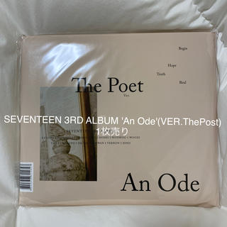 セブンティーン(SEVENTEEN)のSEVENTEEN 3RD ALBUM 'An Ode'(The Post)(K-POP/アジア)