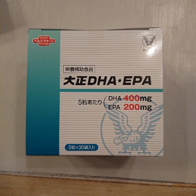 大正製薬(タイショウセイヤク)の大正製薬の大正DHA-ＥＰＡ 食品/飲料/酒の健康食品(その他)の商品写真