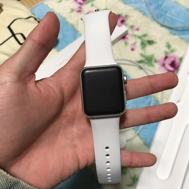 アップルウォッチ series3 セルラー Apple Watch 38mm 白