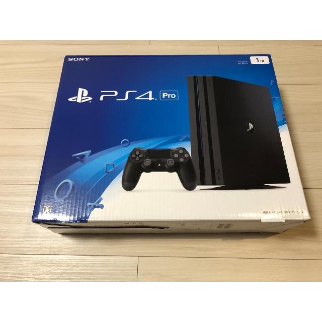 PS4 Pro (PlayStation4 Pro) Jet Black 1TBエンタメ/ホビー
