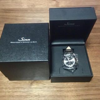 シン(SINN)の新品未使用品 sinn 104.st.sa.ia ジン 腕時計 レザーベルト(腕時計(アナログ))