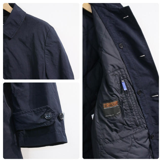 ASPESI(アスペジ)の極美品 アスペジ aspesi ステンカラー ネイビー 秋冬  M m65 メンズのジャケット/アウター(ステンカラーコート)の商品写真