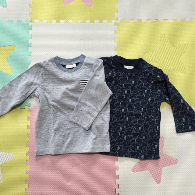 babyGAP(ベビーギャップ)の 売り切りセール♡NEXT ロンTセット キッズ/ベビー/マタニティのベビー服(~85cm)(Ｔシャツ)の商品写真