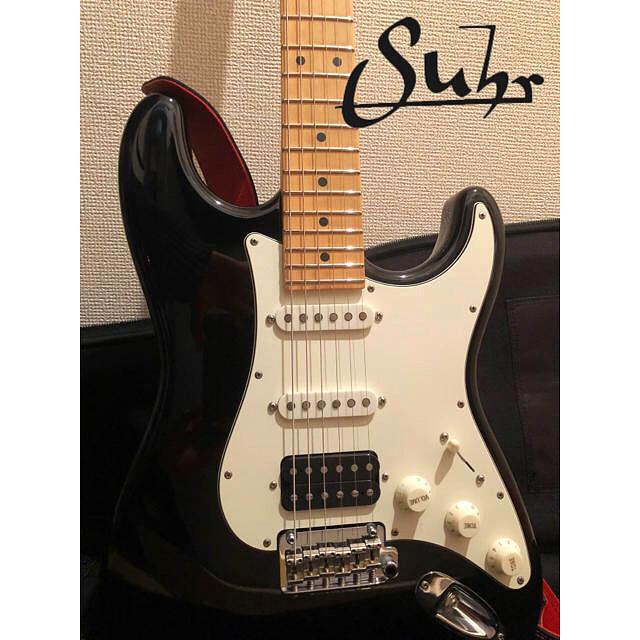 Suhr classic pro ストラト サー SSH メイプル ブラッキー