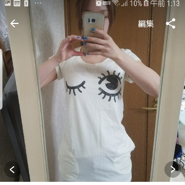 SPIRAL GIRL(スパイラルガール)のスパイラルガールTシャツ レディースのトップス(Tシャツ(半袖/袖なし))の商品写真