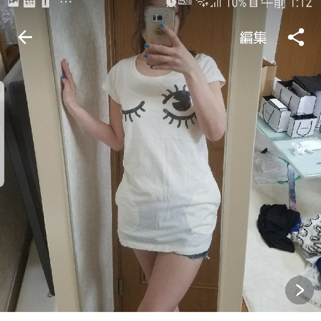 SPIRAL GIRL(スパイラルガール)のスパイラルガールTシャツ レディースのトップス(Tシャツ(半袖/袖なし))の商品写真