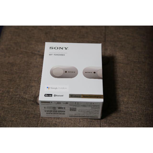 SONY - 新品　SONY 白　WF-1000XM3 　ワイヤレスイヤホン