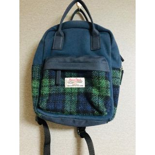 ハリスツイード(Harris Tweed)の【美品】Harris Tweed/リュック/ハリスツイード /キッズ/ベビー(リュックサック)