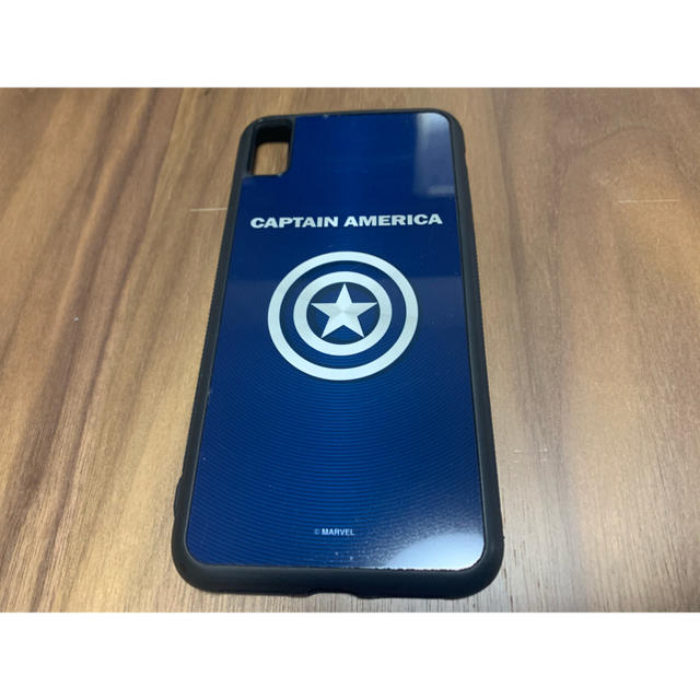 MARVEL(マーベル)のマーベル　キャプテンアメリカ　iPhoneXS Max スマホ/家電/カメラのスマホアクセサリー(iPhoneケース)の商品写真