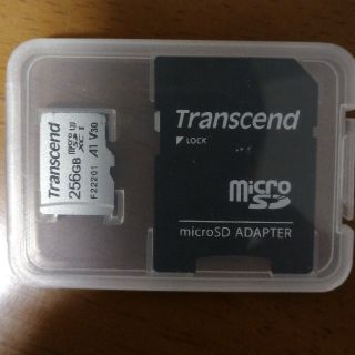 トランセンド(Transcend)のTranscend microSDカード 256GB UHS-I U3 Clas(PC周辺機器)