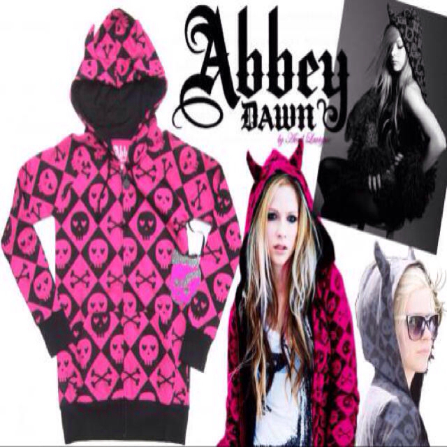 アヴリルラヴィーン　アビードーン　AbbeyDAWN パーカー