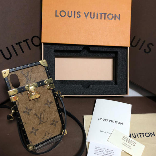 LOUIS VUITTON - ルイヴィトン  iPhoneケース アイトランク トランク　モノグラムリバースの通販