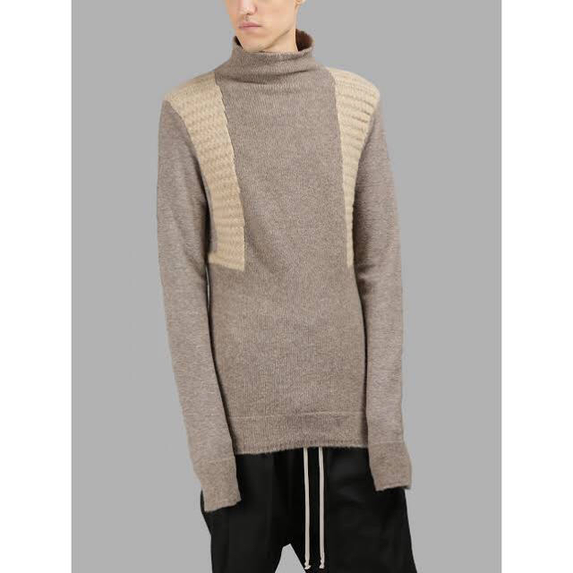 Rick Owens(リックオウエンス)のrickowens Wool blend long turtleneck メンズのトップス(ニット/セーター)の商品写真