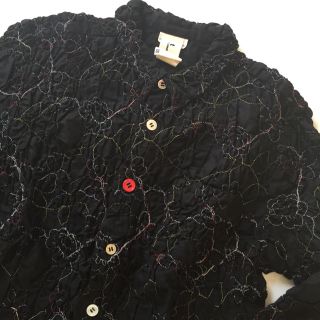 コムデギャルソン(COMME des GARCONS)のギャルソン 花柄刺繍シャツ(シャツ/ブラウス(長袖/七分))