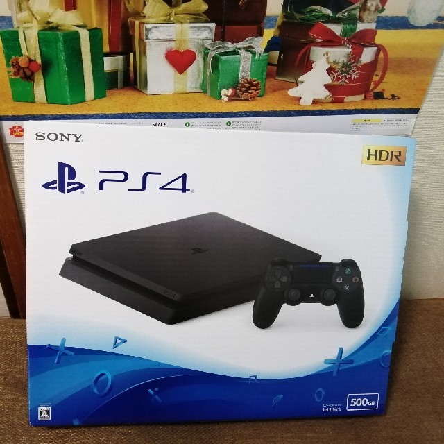 本体重量約2．1kg新品･未開封 PS4 CUH‐2200 ジェットブラック500GB