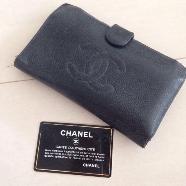 CHANEL(シャネル)の超難あり…財布 レディースのファッション小物(財布)の商品写真