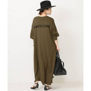 ドゥーズィエムクラス(DEUXIEME CLASSE)の【Nico:)様専用】専用】☆ハイネックサイドZIPスウェットワンピース(ロングワンピース/マキシワンピース)