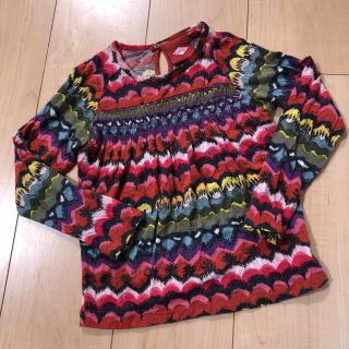 オイリリー(OILILY)のオイリリー　長袖トップス  チュニック  100サイズ(Tシャツ/カットソー)