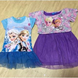 アナトユキノジョオウ(アナと雪の女王)のアナ雪☆2枚セット(Tシャツ/カットソー)