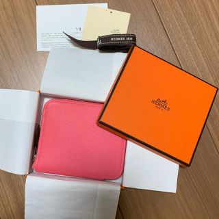 エルメス(Hermes)のHERMES エルメス シルクインコンパクト  ローズアザレ (財布)