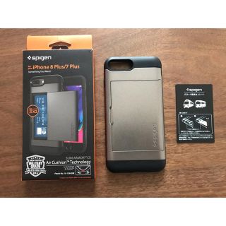 シュピゲン(Spigen)の★専用★Spigen iPhone8plus 7plusケース ICカード収納(iPhoneケース)