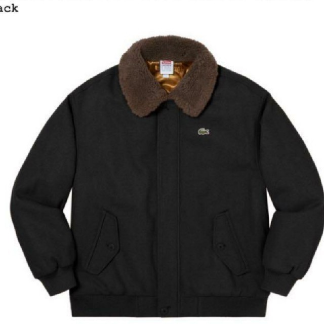 supreme lacoste wool bomber ジャケット