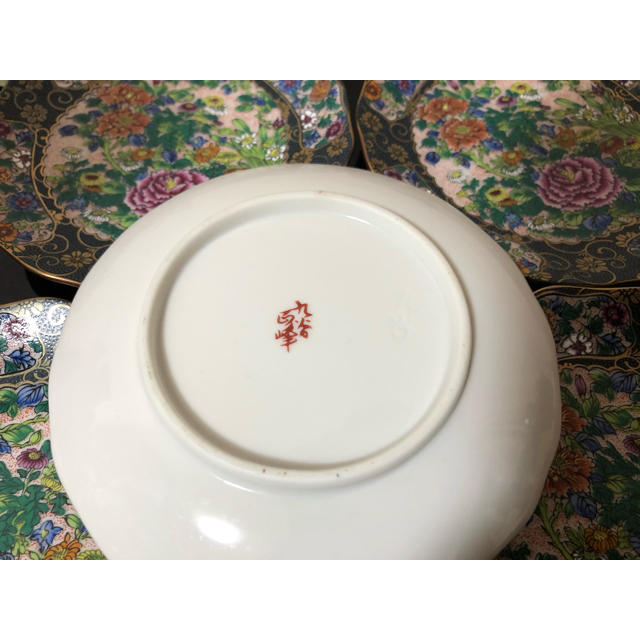 九谷焼☆九谷正峰☆錦絵☆4号銘々皿☆未使用☆5枚の通販 by うー 九谷焼☆九谷正峰☆錦絵☆4号銘々皿☆未使用☆5枚の通販 by うー