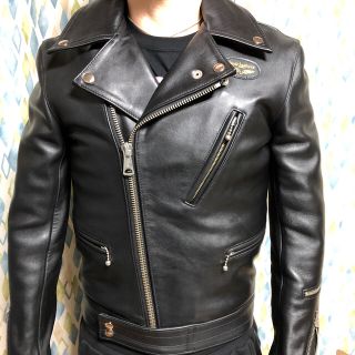 ルイスレザー(Lewis Leathers)のルイスレザー666期　サイクロン　サイズ34(ライダースジャケット)