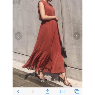 アメリヴィンテージ(Ameri VINTAGE)の13日までりい様お取り置きPLEATS STITCH DRESS(ロングワンピース/マキシワンピース)